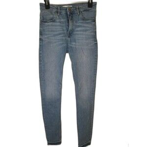 MNG Authentics Mango Denim Soho Skinny High Waist Blue Jeans Size 6